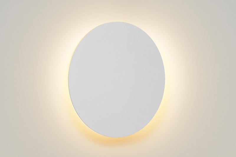 Lucide EKLYPS LED - Nástenné svietidlo - Ø 25 cm - LED - 1x8W 3000K - Biele